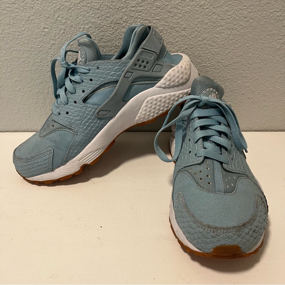 Nike Air Huarache Running SE Rare Mica Blue Shoes 859429 Womens 8 Gift